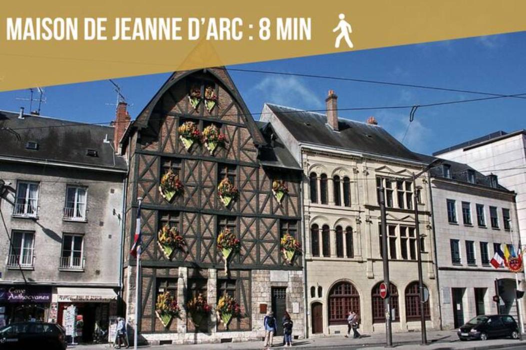 Le Haut Du Bannier * T2 * Hyper Centre * Wifi * Orléans Exterior foto